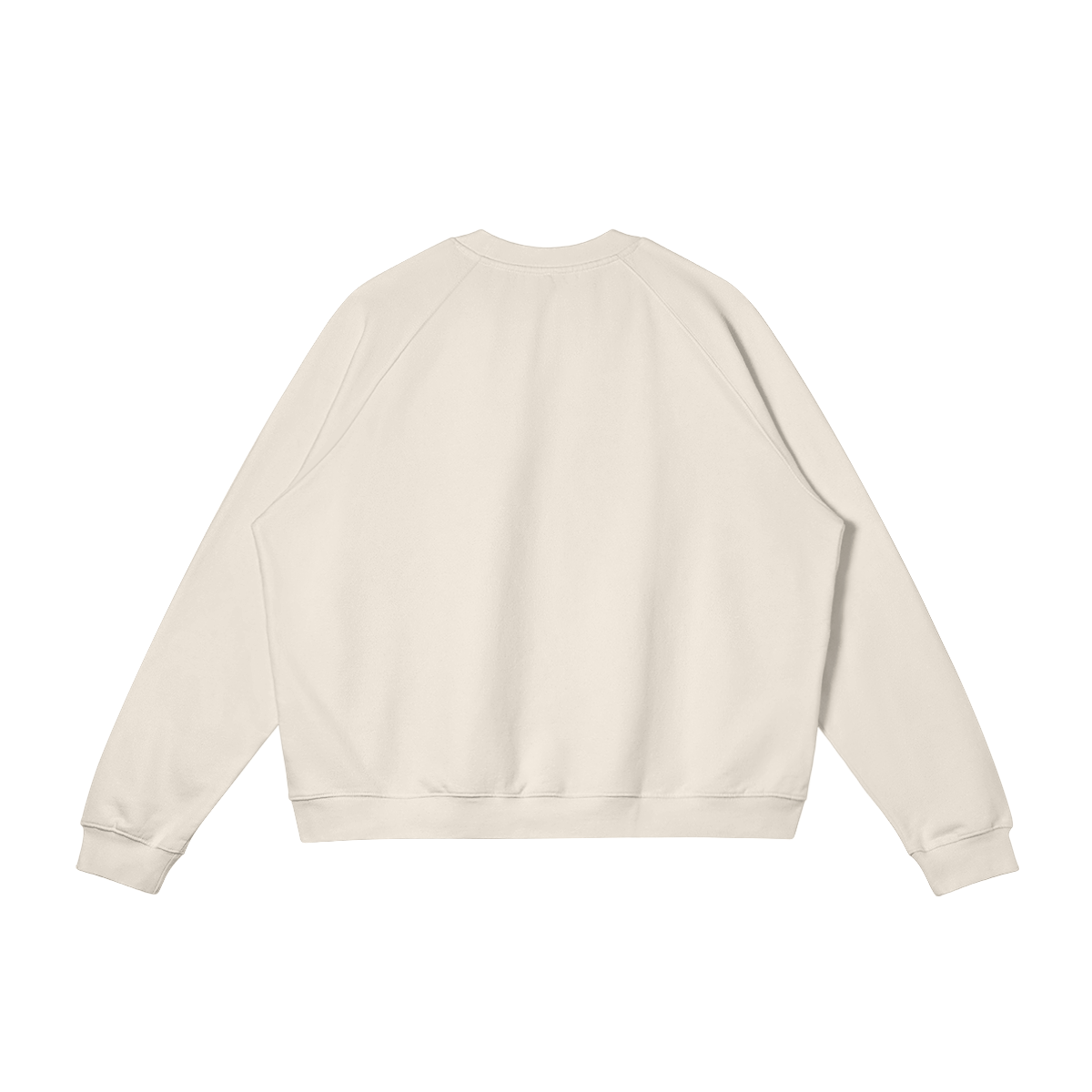 Heavyweight Fleeced-line Sweatshirt, Cotton, 'Expresso Martini'